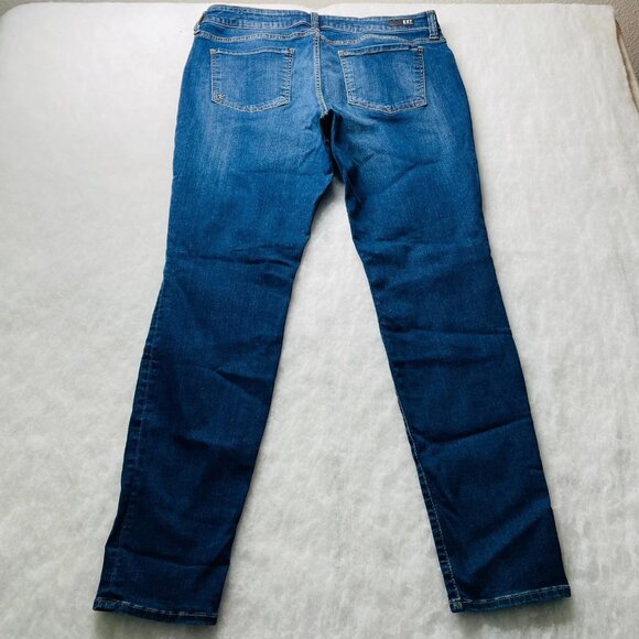 Kut From The Kloth Womens Denim Blue Mid Rise Toothpick Skinny Jeans Size 16 - Picture 2 of 10